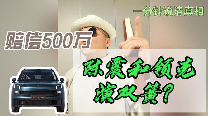 陈震赔付领克事件，揭秘背后的故事，涉案金额高达500万！