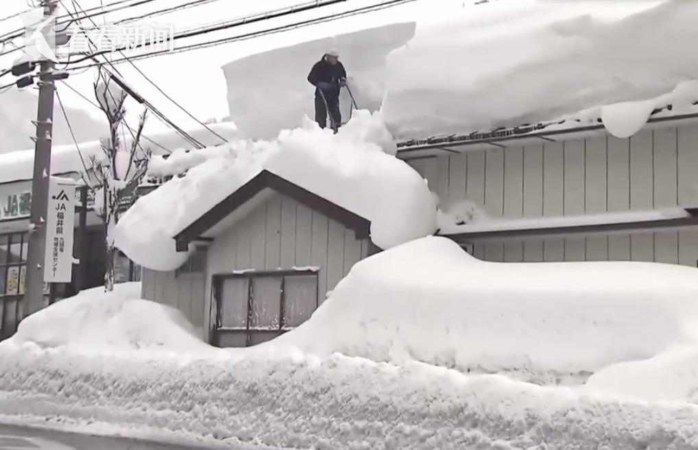 日本积雪最厚达5米